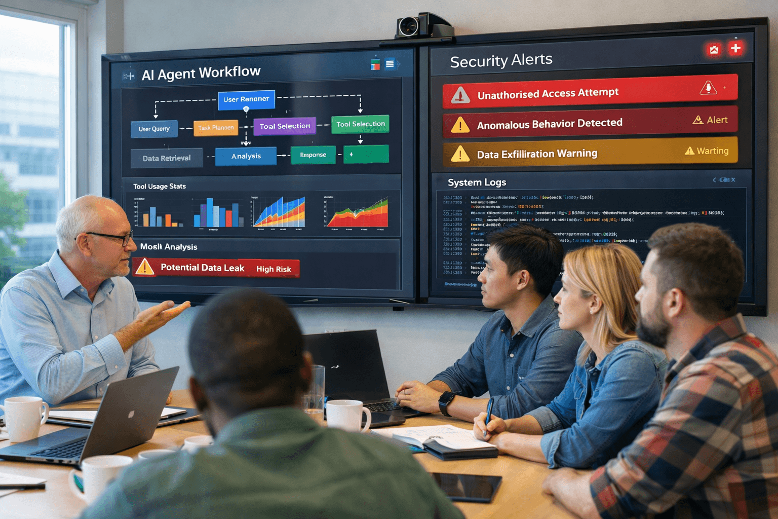 Security Risks in AI Agent Architectures (Prompt Injection, Tool Abuse, Data Leaks)