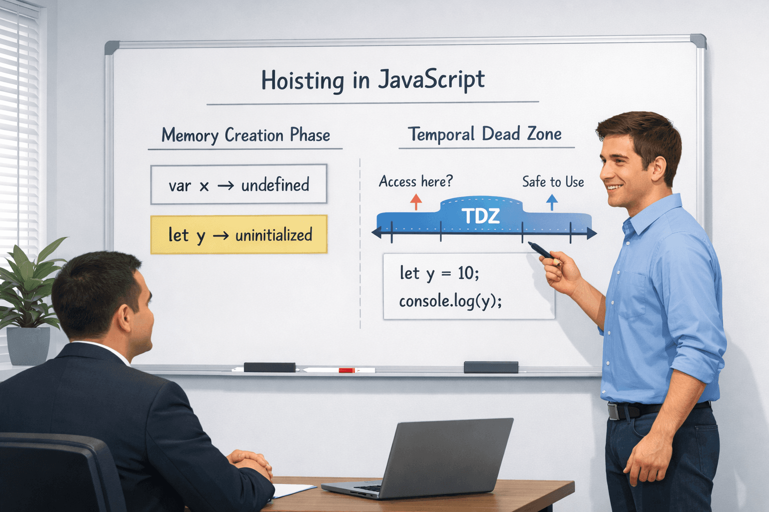 Javascript Hoisting Explained Simply